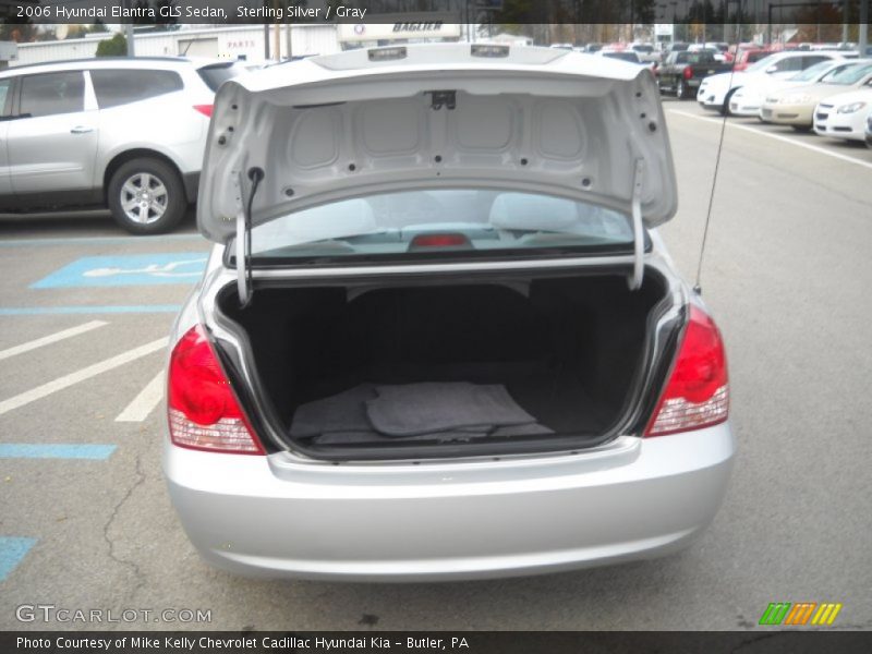 Sterling Silver / Gray 2006 Hyundai Elantra GLS Sedan