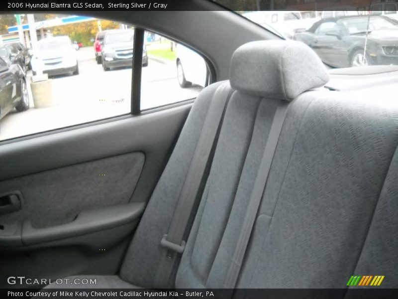 Sterling Silver / Gray 2006 Hyundai Elantra GLS Sedan