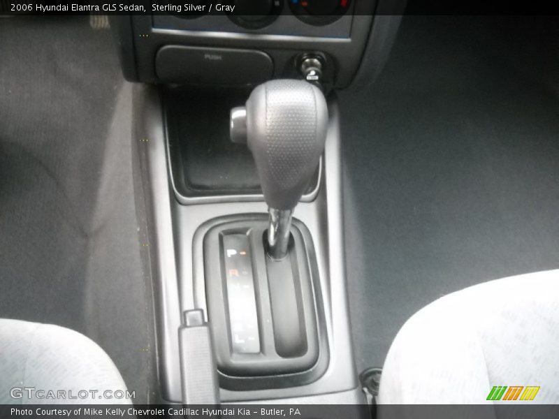 Sterling Silver / Gray 2006 Hyundai Elantra GLS Sedan