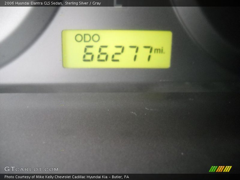 Sterling Silver / Gray 2006 Hyundai Elantra GLS Sedan