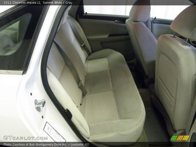 Summit White / Gray 2011 Chevrolet Impala LS