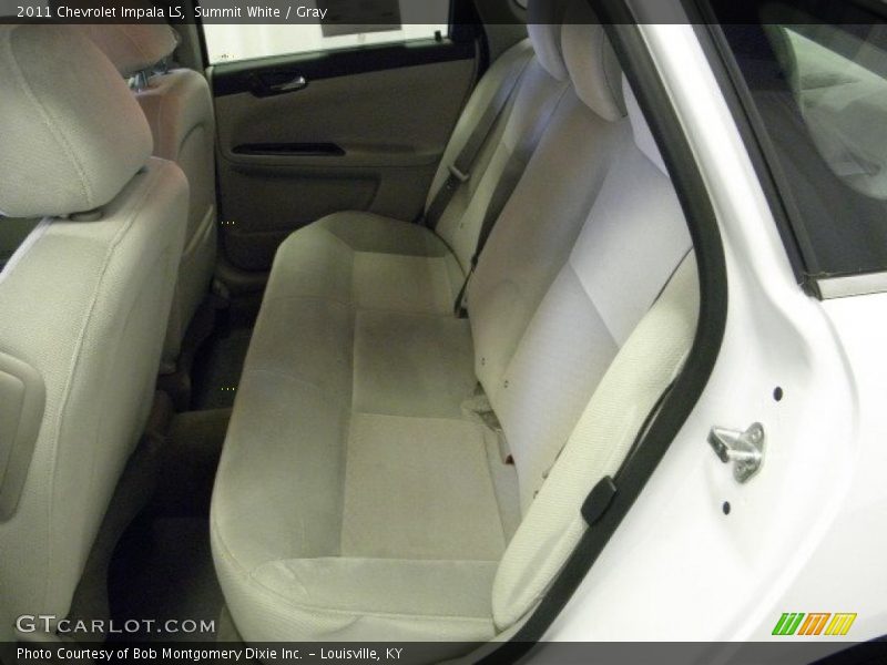 Summit White / Gray 2011 Chevrolet Impala LS