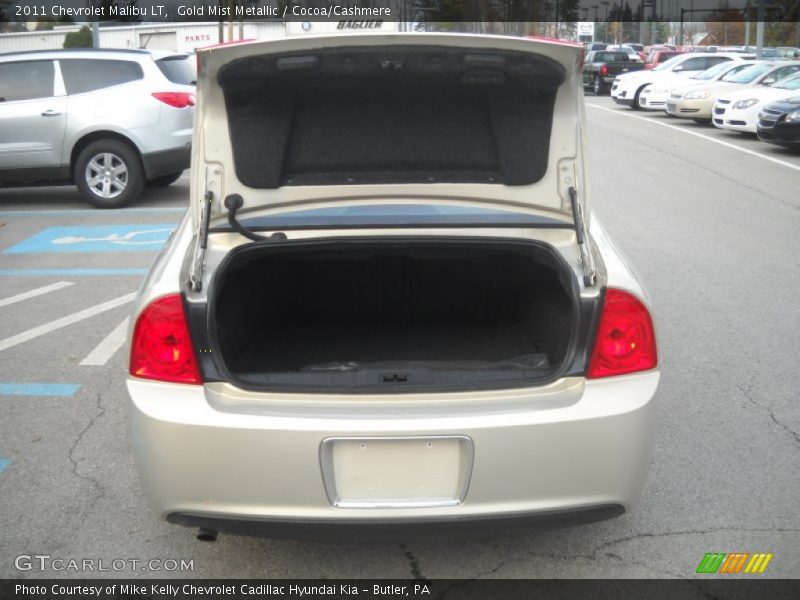 Gold Mist Metallic / Cocoa/Cashmere 2011 Chevrolet Malibu LT