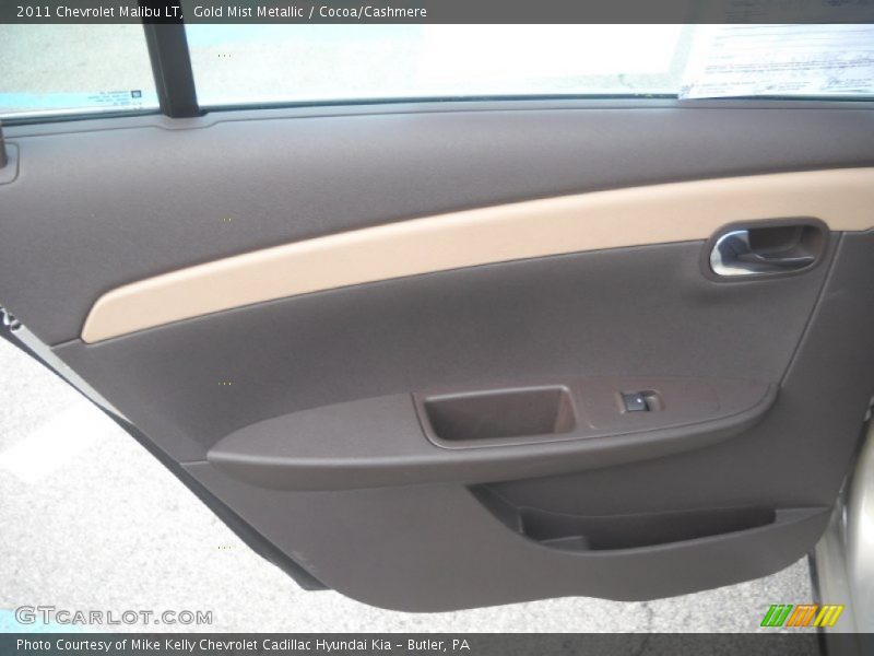 Gold Mist Metallic / Cocoa/Cashmere 2011 Chevrolet Malibu LT