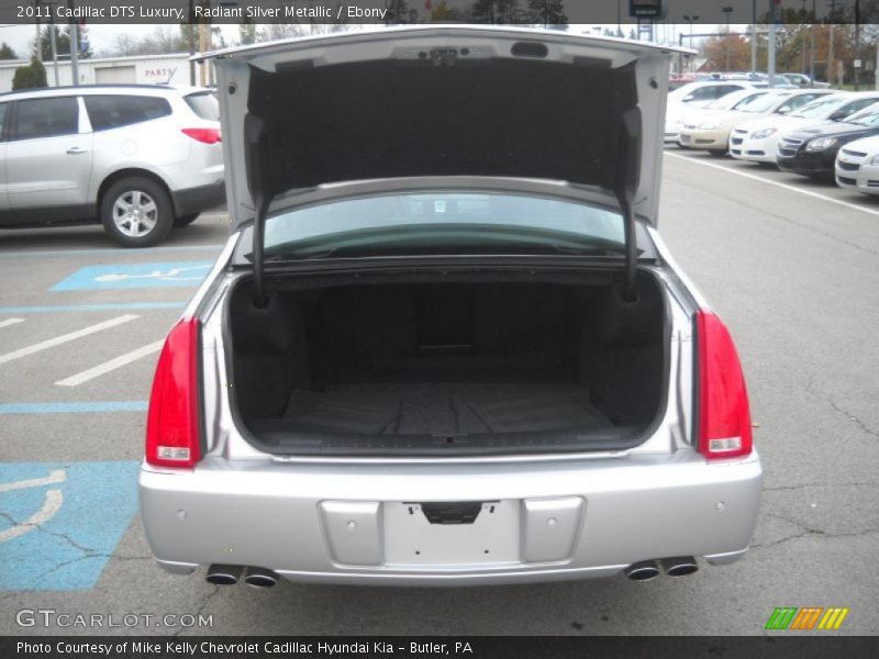 Radiant Silver Metallic / Ebony 2011 Cadillac DTS Luxury
