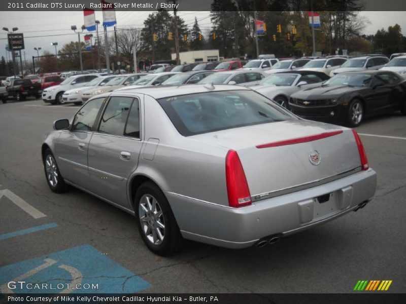 Radiant Silver Metallic / Ebony 2011 Cadillac DTS Luxury