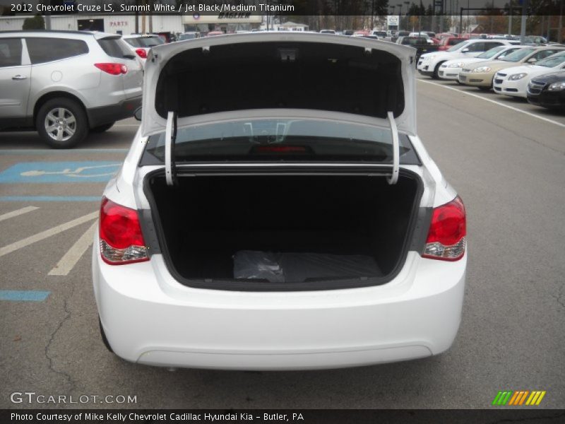 Summit White / Jet Black/Medium Titanium 2012 Chevrolet Cruze LS