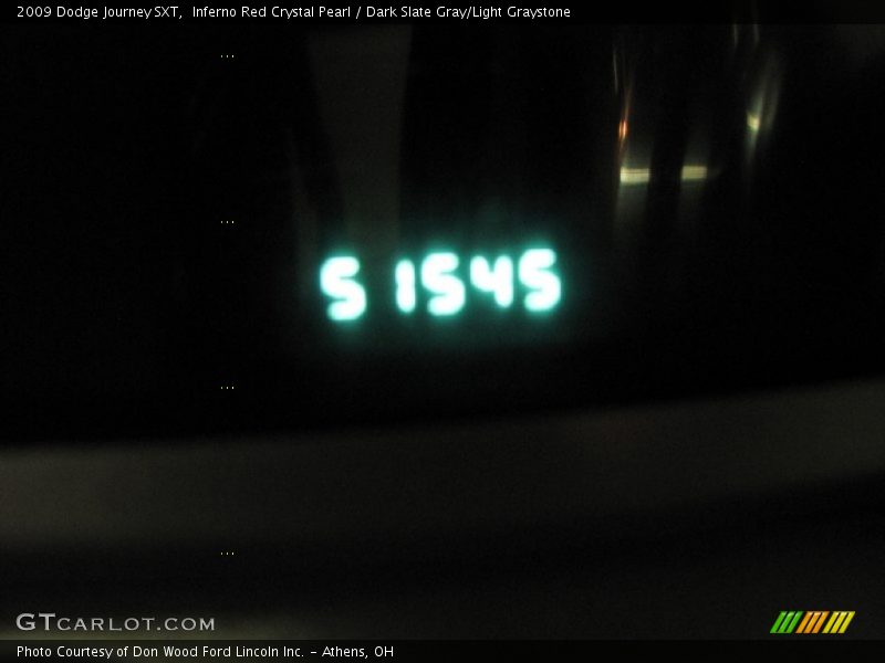 Inferno Red Crystal Pearl / Dark Slate Gray/Light Graystone 2009 Dodge Journey SXT