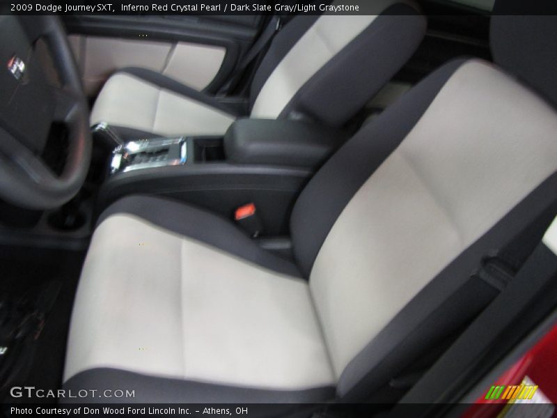 Inferno Red Crystal Pearl / Dark Slate Gray/Light Graystone 2009 Dodge Journey SXT