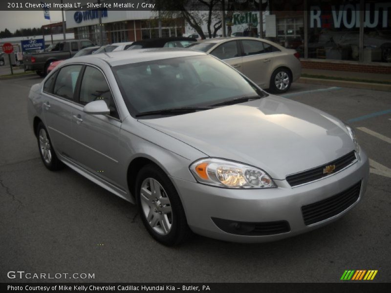 Silver Ice Metallic / Gray 2011 Chevrolet Impala LT