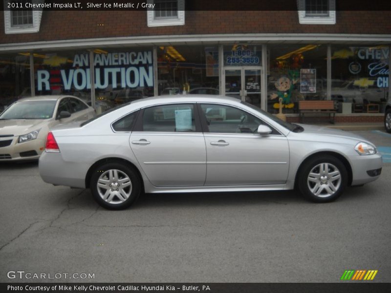 Silver Ice Metallic / Gray 2011 Chevrolet Impala LT