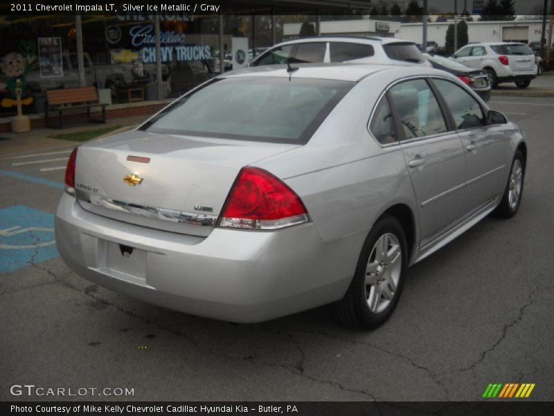 Silver Ice Metallic / Gray 2011 Chevrolet Impala LT