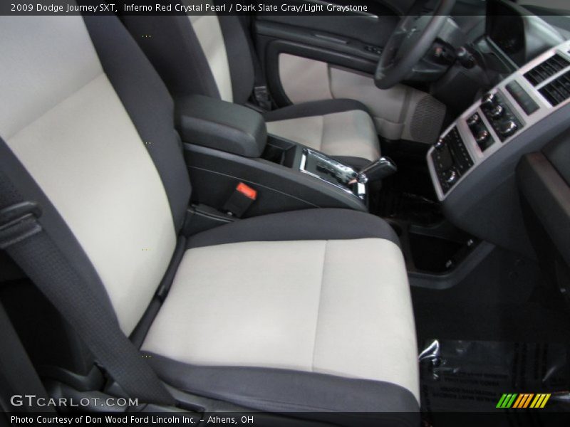 Inferno Red Crystal Pearl / Dark Slate Gray/Light Graystone 2009 Dodge Journey SXT