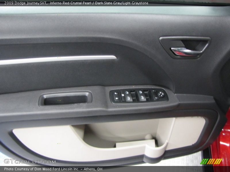 Inferno Red Crystal Pearl / Dark Slate Gray/Light Graystone 2009 Dodge Journey SXT