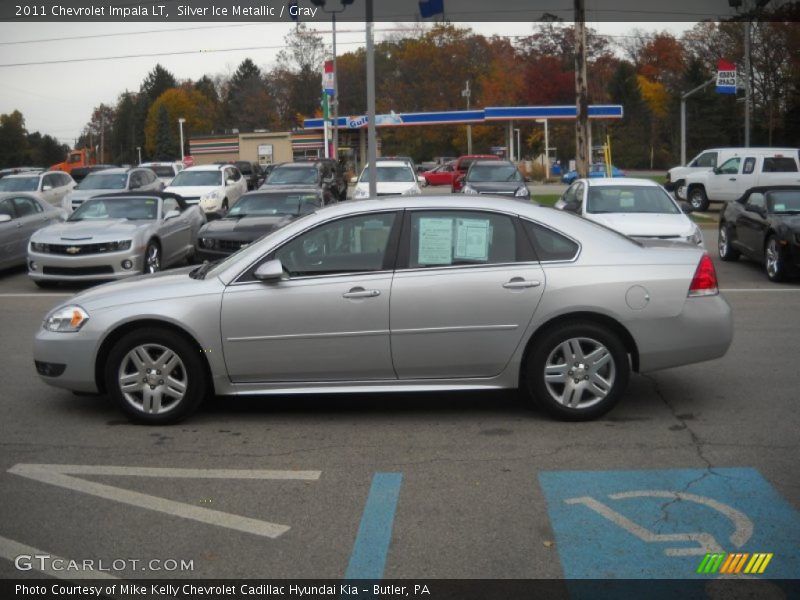 Silver Ice Metallic / Gray 2011 Chevrolet Impala LT