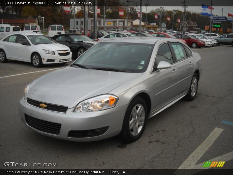 Silver Ice Metallic / Gray 2011 Chevrolet Impala LT