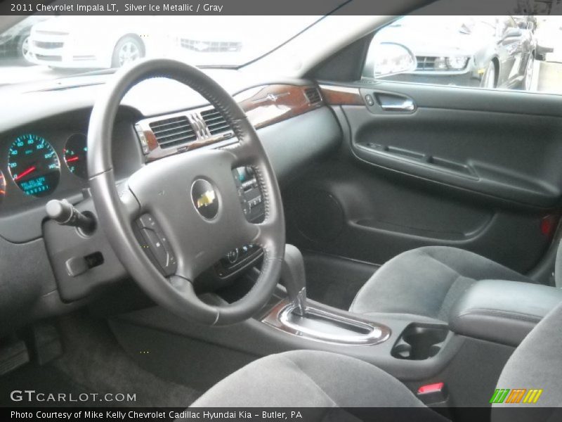 Silver Ice Metallic / Gray 2011 Chevrolet Impala LT