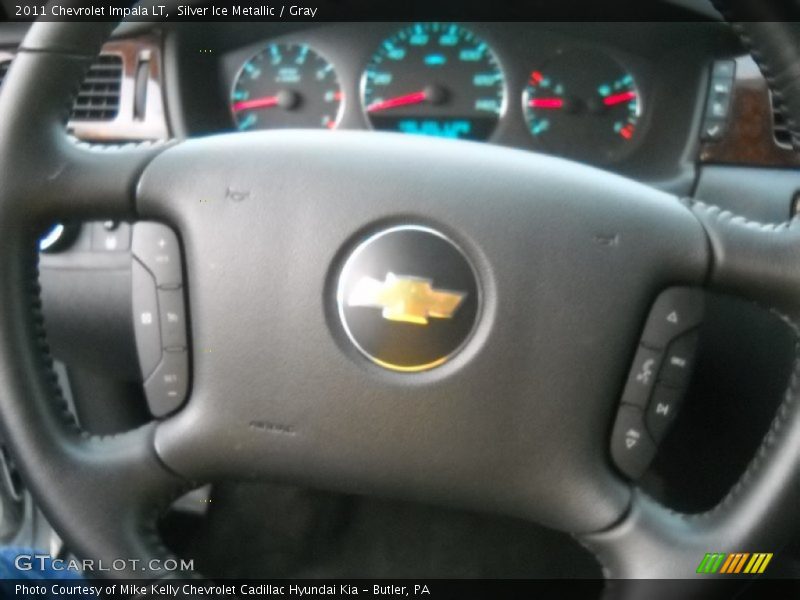 Silver Ice Metallic / Gray 2011 Chevrolet Impala LT