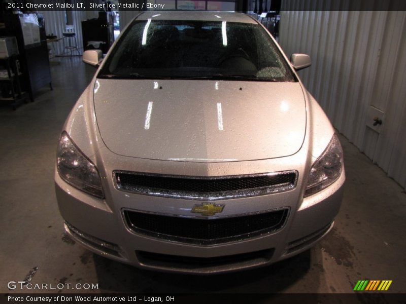 Silver Ice Metallic / Ebony 2011 Chevrolet Malibu LT