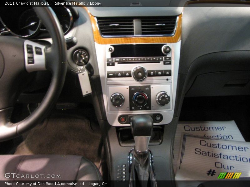 Silver Ice Metallic / Ebony 2011 Chevrolet Malibu LT