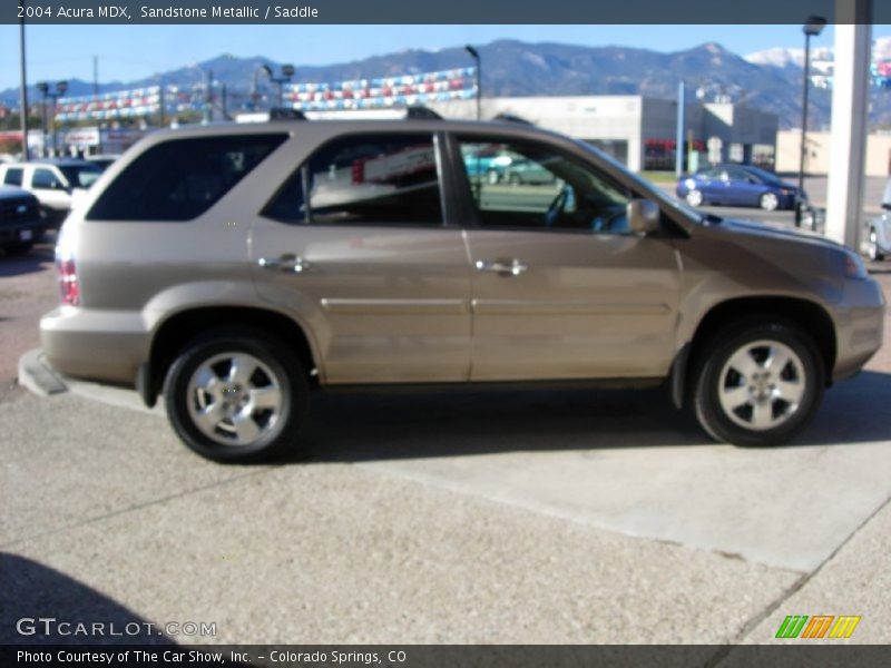 Sandstone Metallic / Saddle 2004 Acura MDX