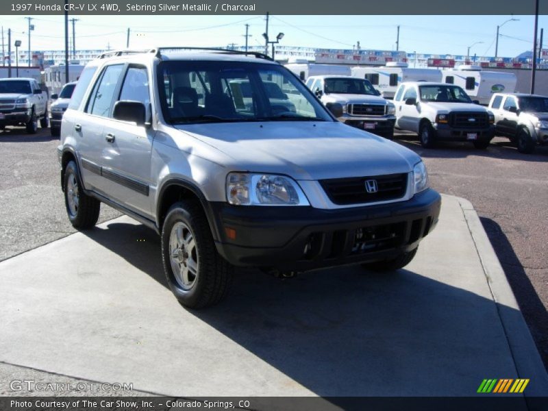 Sebring Silver Metallic / Charcoal 1997 Honda CR-V LX 4WD