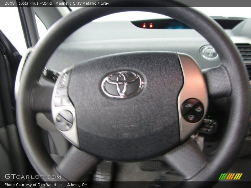 Magnetic Gray Metallic / Gray 2008 Toyota Prius Hybrid