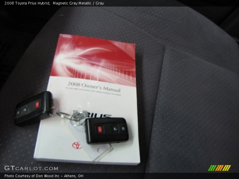 Magnetic Gray Metallic / Gray 2008 Toyota Prius Hybrid