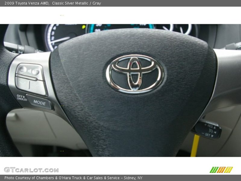 Classic Silver Metallic / Gray 2009 Toyota Venza AWD