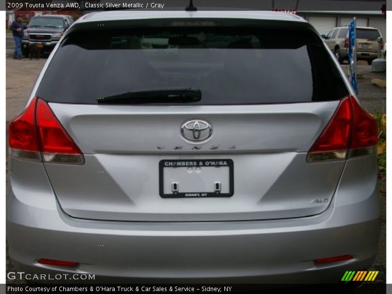 Classic Silver Metallic / Gray 2009 Toyota Venza AWD