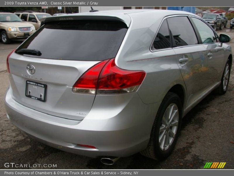 Classic Silver Metallic / Gray 2009 Toyota Venza AWD