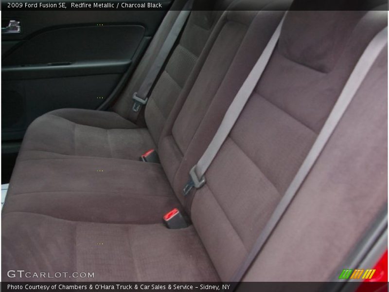 Redfire Metallic / Charcoal Black 2009 Ford Fusion SE