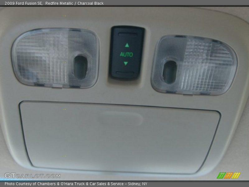 Redfire Metallic / Charcoal Black 2009 Ford Fusion SE