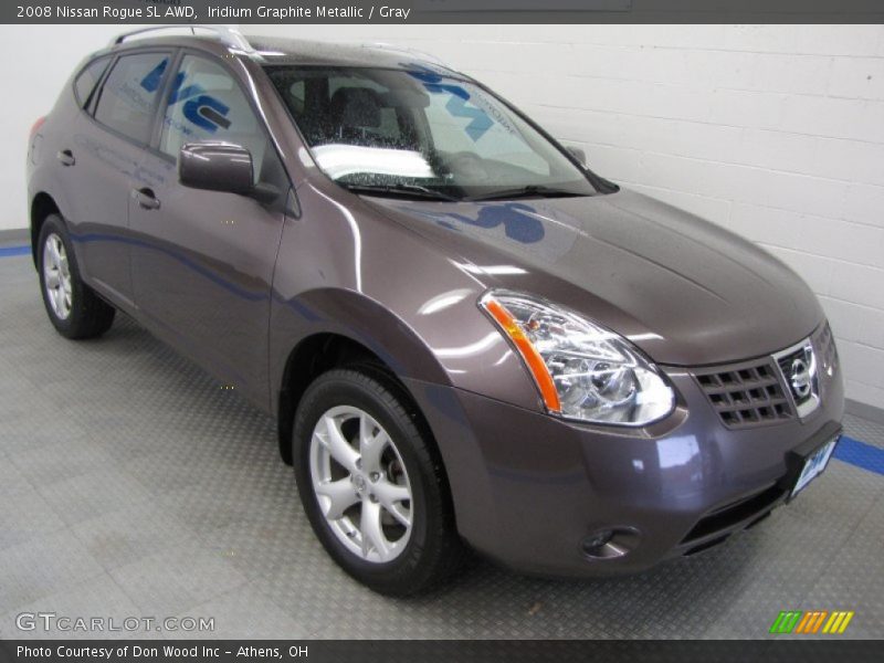 Iridium Graphite Metallic / Gray 2008 Nissan Rogue SL AWD