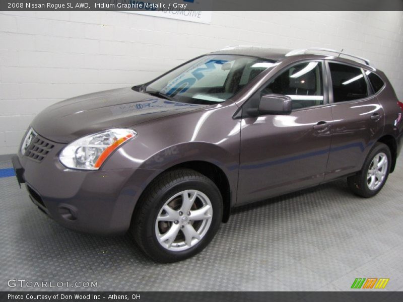 Iridium Graphite Metallic / Gray 2008 Nissan Rogue SL AWD