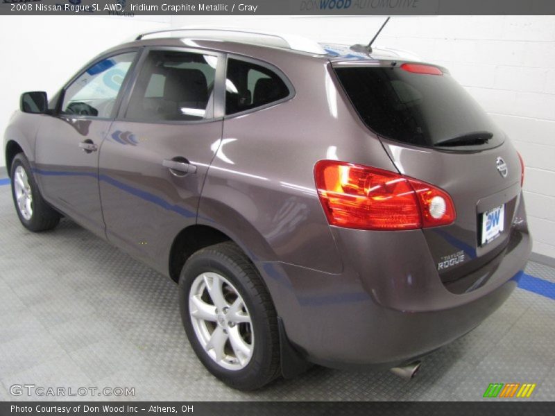 Iridium Graphite Metallic / Gray 2008 Nissan Rogue SL AWD