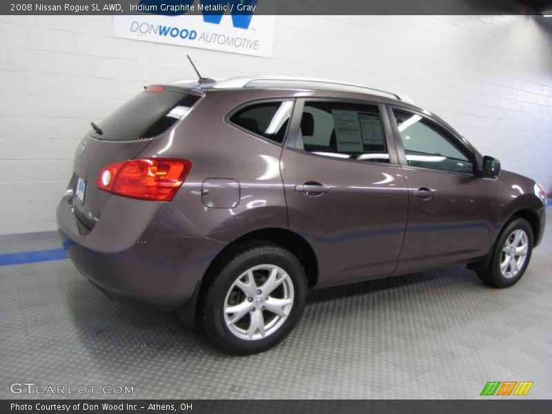 Iridium Graphite Metallic / Gray 2008 Nissan Rogue SL AWD