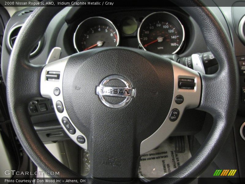 Iridium Graphite Metallic / Gray 2008 Nissan Rogue SL AWD