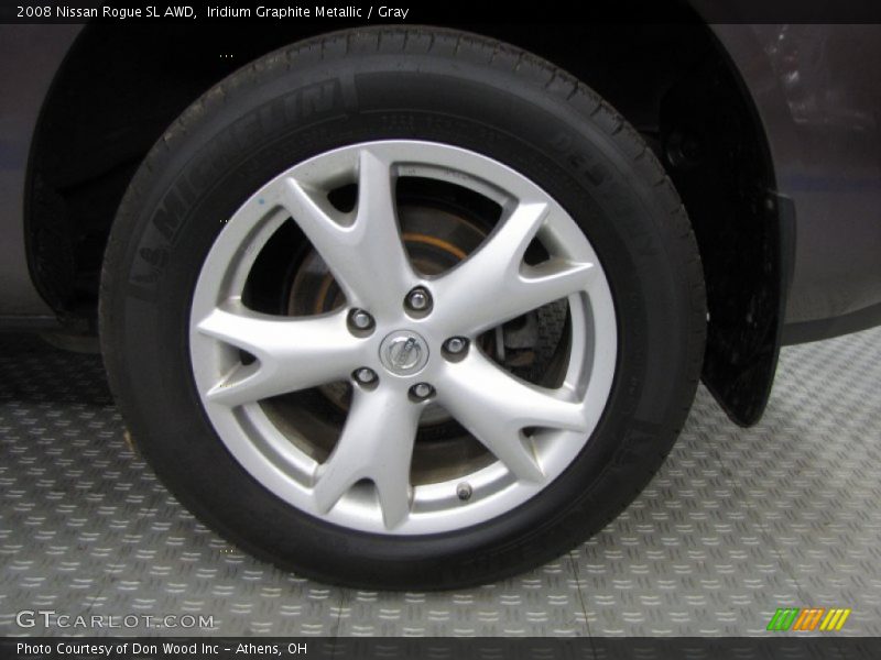 Iridium Graphite Metallic / Gray 2008 Nissan Rogue SL AWD