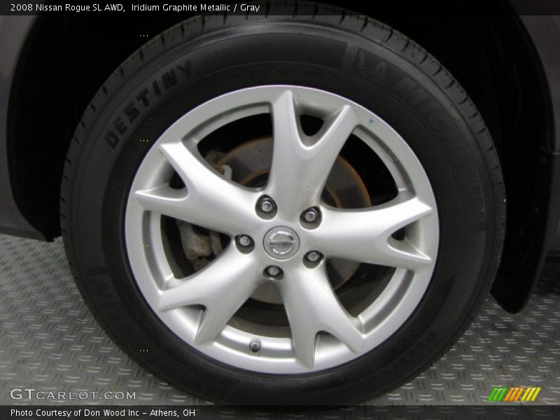 Iridium Graphite Metallic / Gray 2008 Nissan Rogue SL AWD