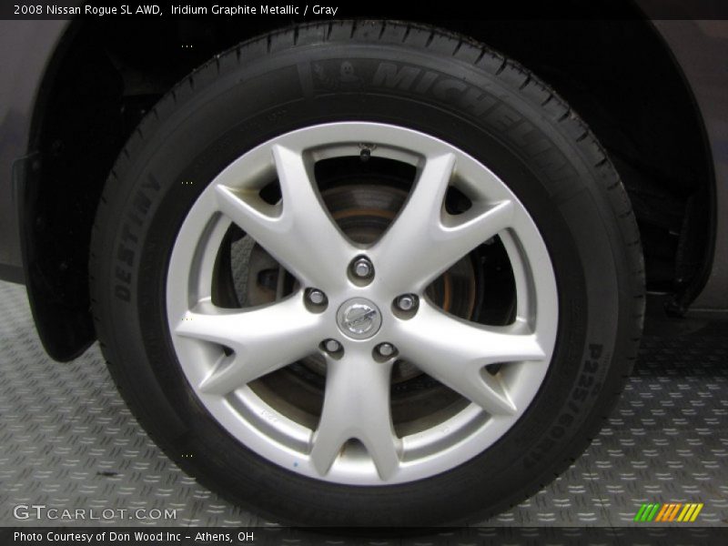 Iridium Graphite Metallic / Gray 2008 Nissan Rogue SL AWD