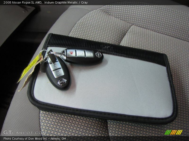 Iridium Graphite Metallic / Gray 2008 Nissan Rogue SL AWD