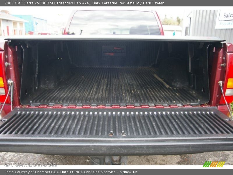 Dark Toreador Red Metallic / Dark Pewter 2003 GMC Sierra 2500HD SLE Extended Cab 4x4