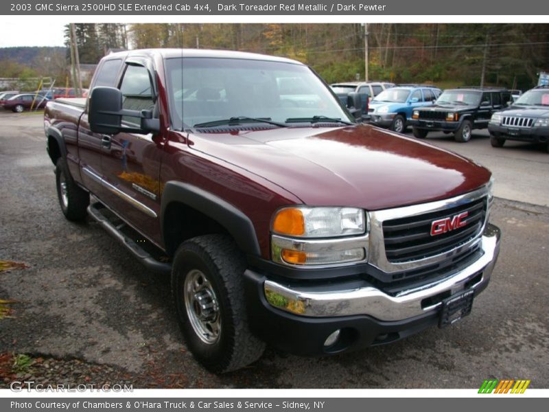Front 3/4 View of 2003 Sierra 2500HD SLE Extended Cab 4x4