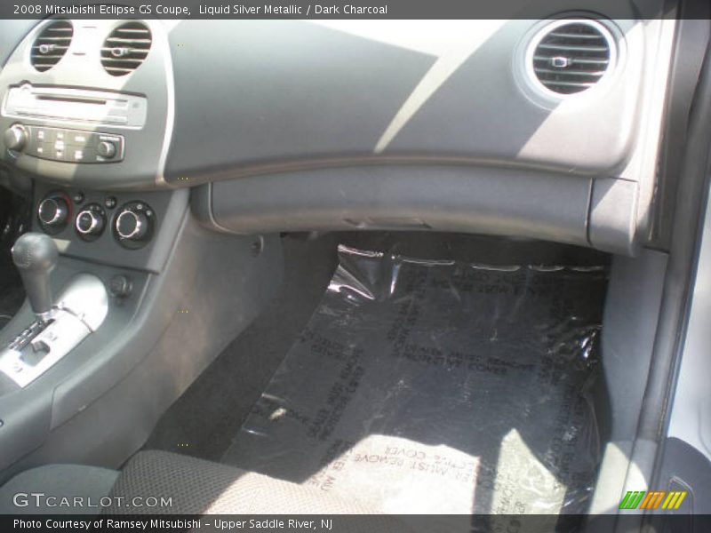 Liquid Silver Metallic / Dark Charcoal 2008 Mitsubishi Eclipse GS Coupe