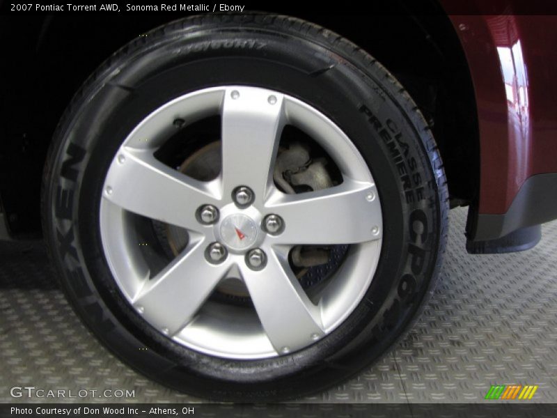 Sonoma Red Metallic / Ebony 2007 Pontiac Torrent AWD
