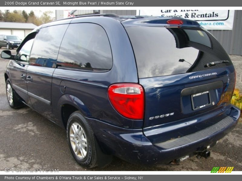 Midnight Blue Pearl / Medium Slate Gray 2006 Dodge Grand Caravan SE