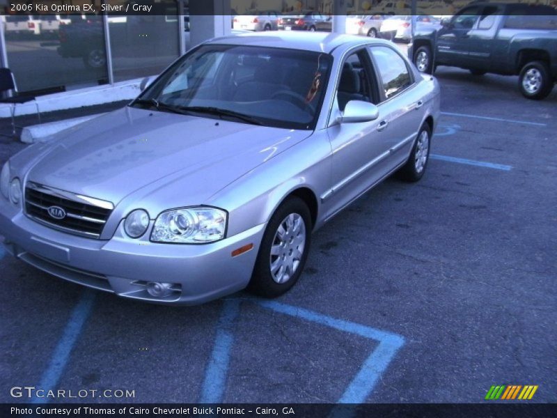 Silver / Gray 2006 Kia Optima EX
