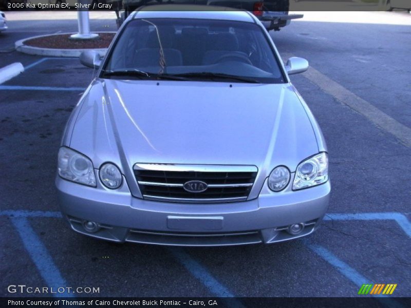 Silver / Gray 2006 Kia Optima EX