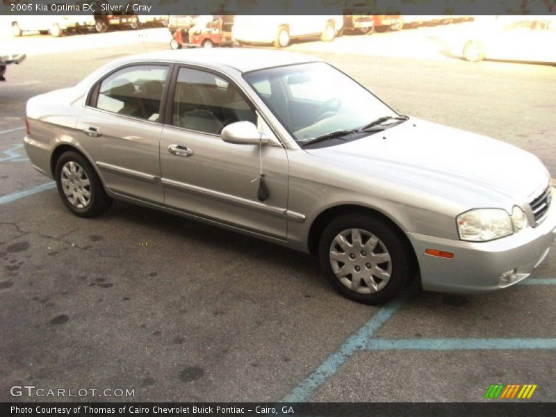 Silver / Gray 2006 Kia Optima EX